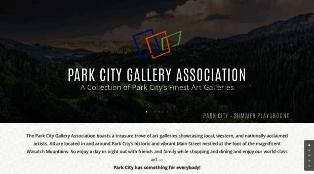 parkcitygalleryassociation.com