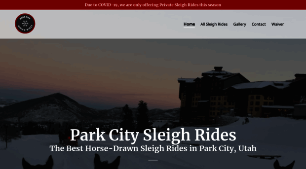 parkcitysleighrides.com