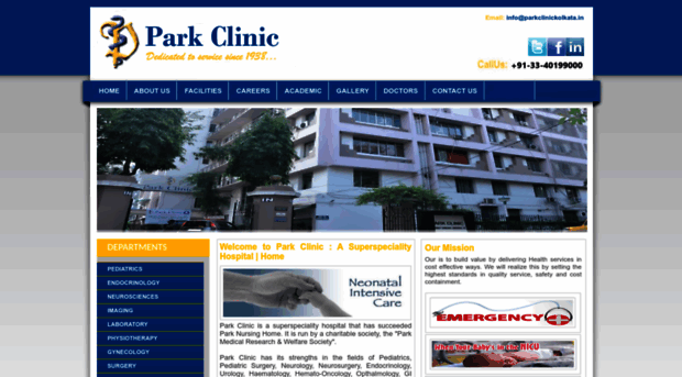 parkclinickolkata.in