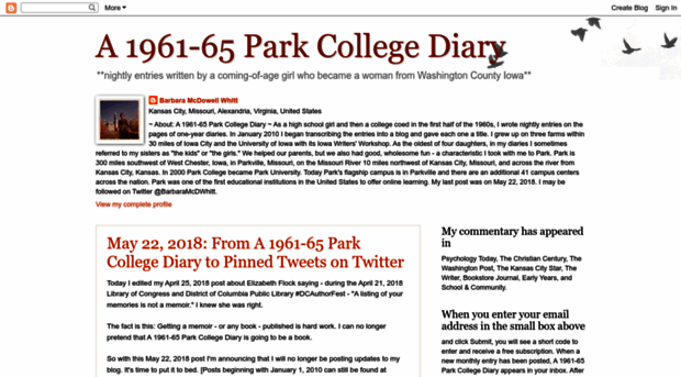 parkcollege1961-1965.blogspot.com