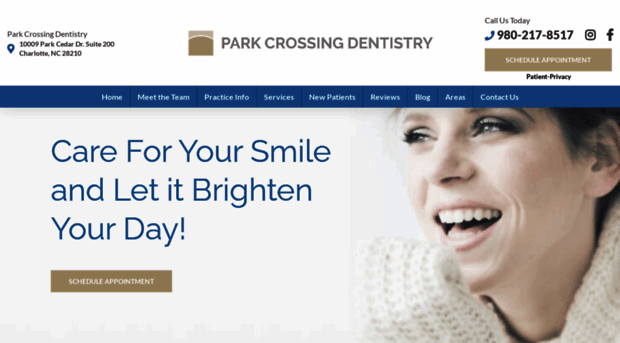 parkcrossingdentistry.com