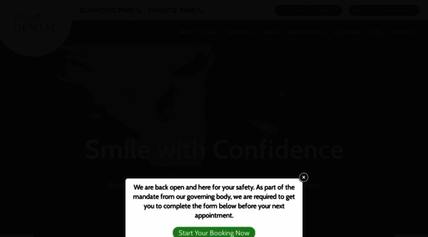 parkdentalcentres.com