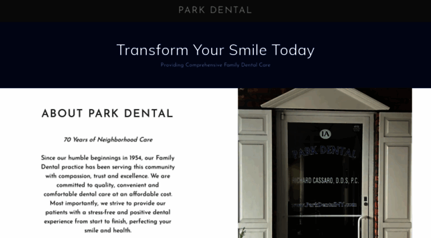 parkdentalny.com