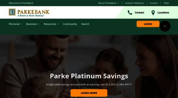 parkebank.com