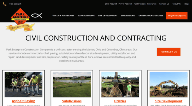 parkenterpriseconstruction.com