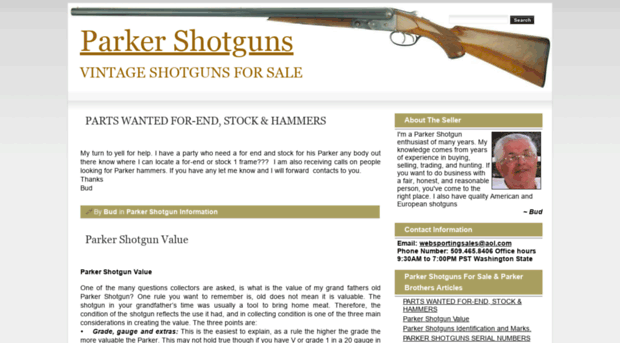 parker-shotguns.com