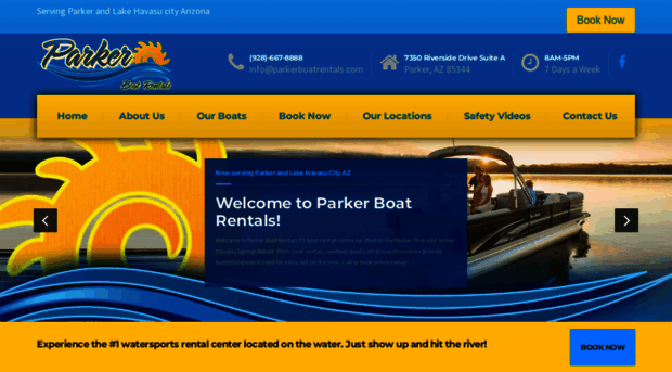 parkerboatrentals.com