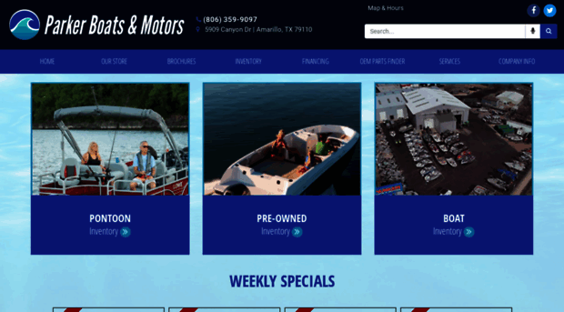 parkerboatstexas.com