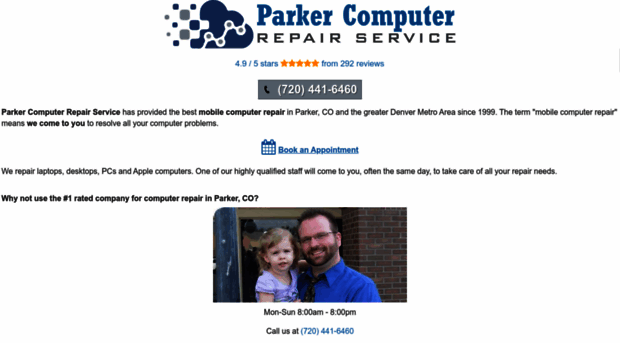 parkercomputerrepairservice.com