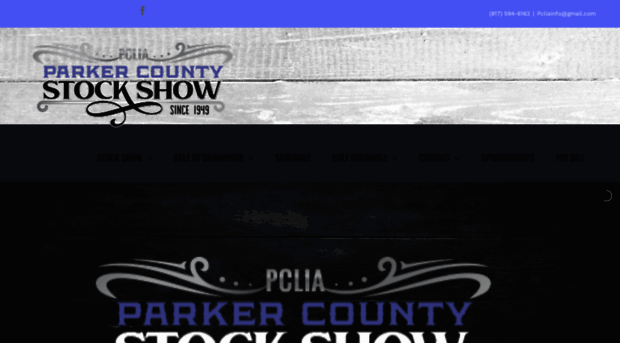 parkercountystockshow.com