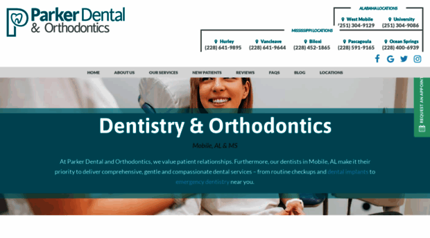 parkerdentalandortho.com