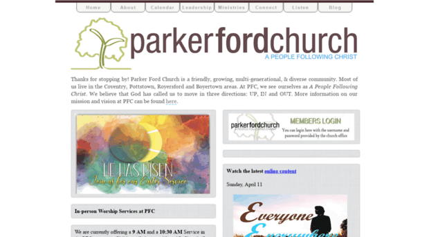 parkerfordchurch.com