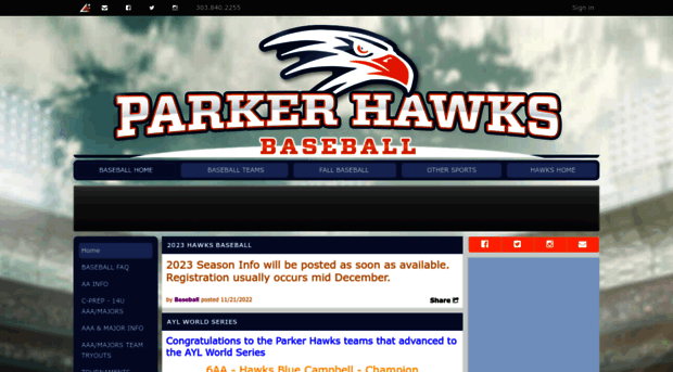 parkerhawksbaseball.leag1.com