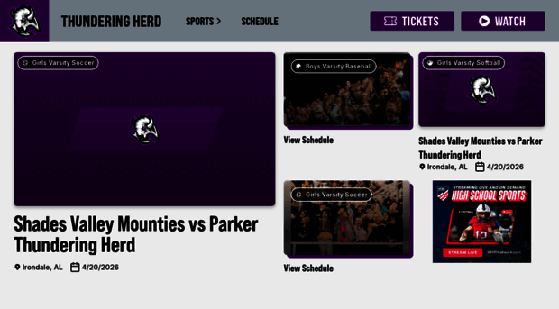 parkerhighathletics.com