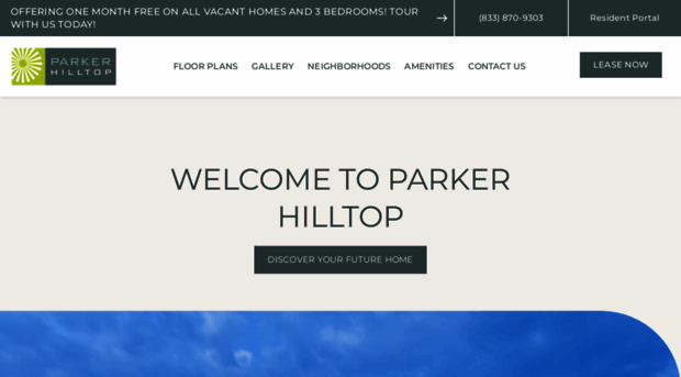 parkerhilltopapartments.com