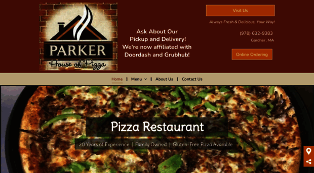 parkerhousepizza.com