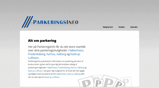 parkeringsinfo.dk