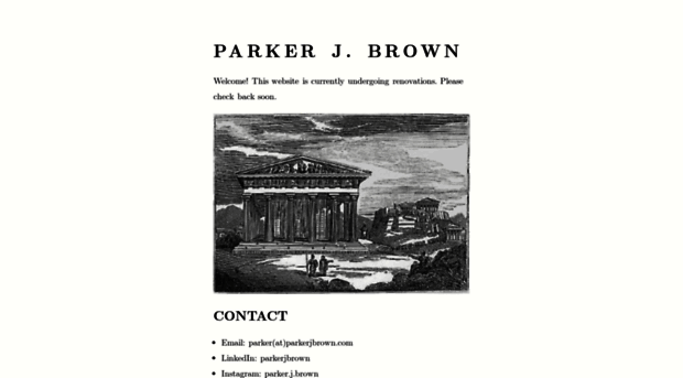 parkerjbrown.com