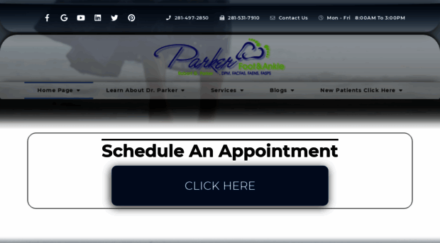 parkerpodiatry.com