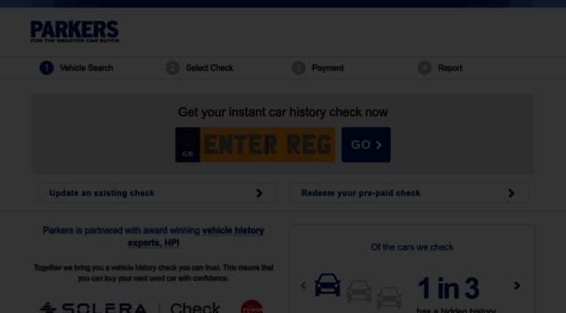 parkers.hpicheck.com