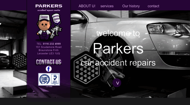 parkersaccidentrepairs.co.uk