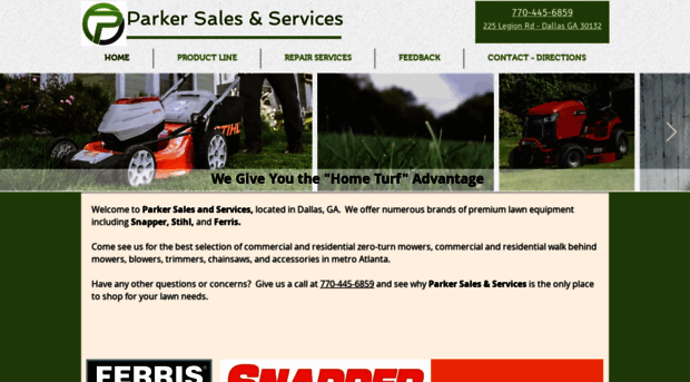 parkersalesandservices.com