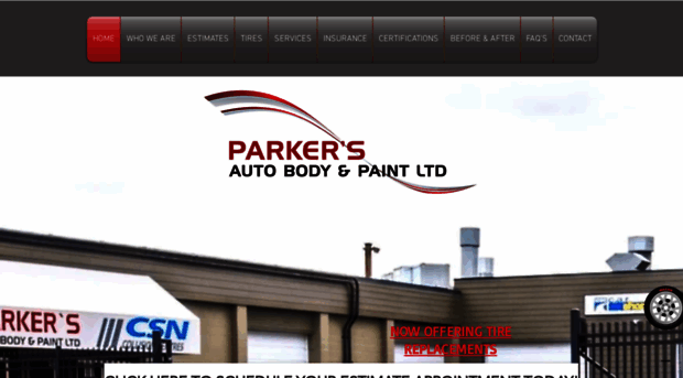 parkersautobody.com