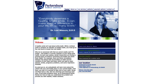 parkersburgfamilydental.com