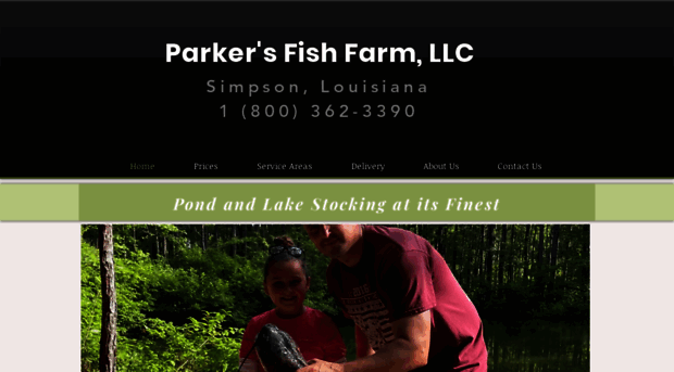 parkersfishfarm.com