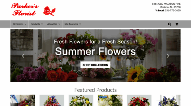 parkersflorist.com