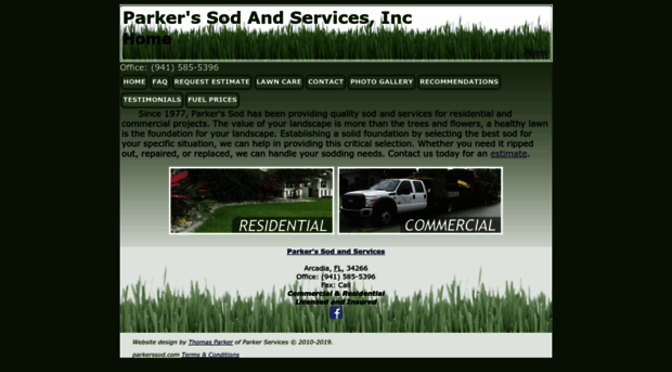 parkerssod.com