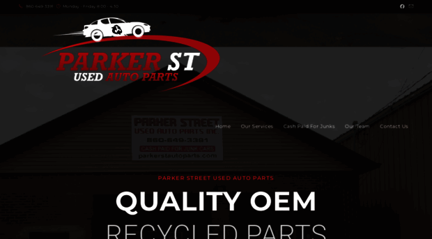 parkerstautoparts.com