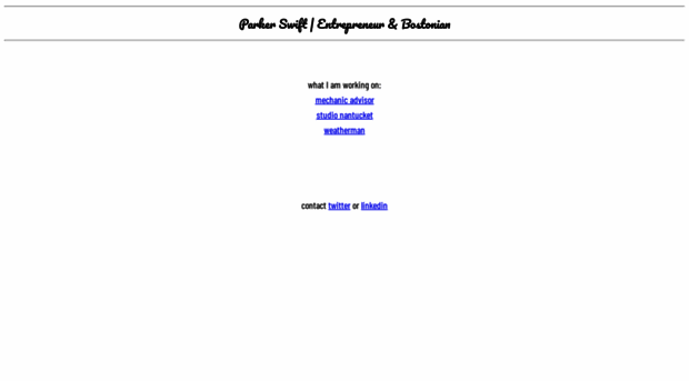 parkerswift.com