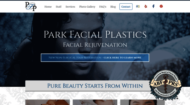 parkfacialplastics.com