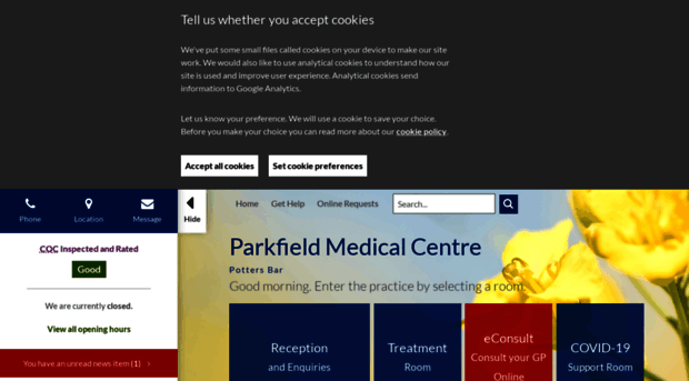 parkfieldmedicalcentre.co.uk