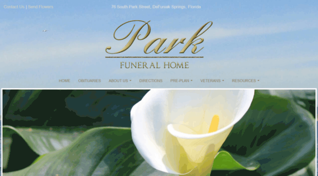 parkfuneralhome.com