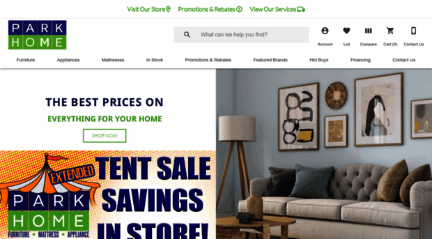 parkhomestores.com