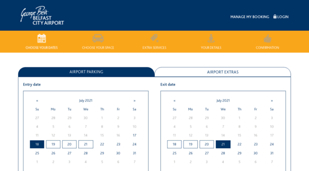 parking.belfastcityairport.com