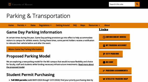 parking.missouri.edu