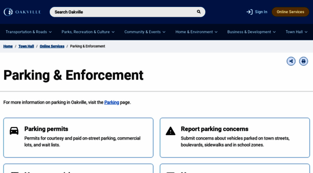 parking.oakville.ca