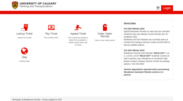 parking.ucalgary.ca