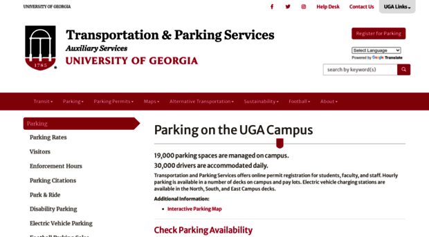 parking.uga.edu