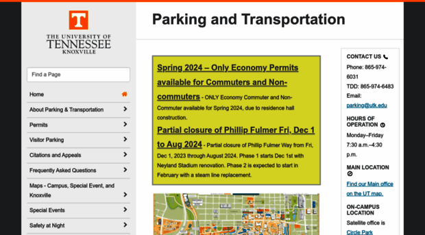 parking.utk.edu