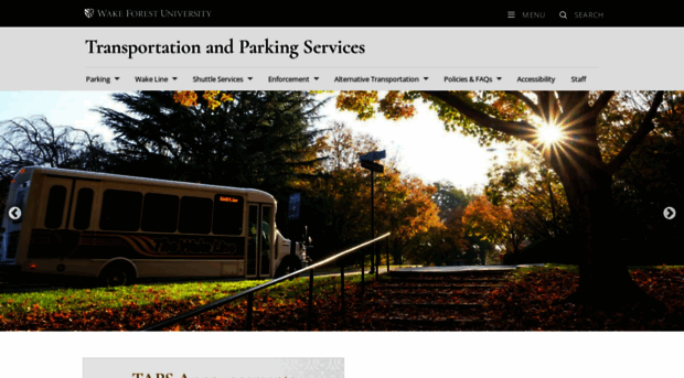 parking.wfu.edu