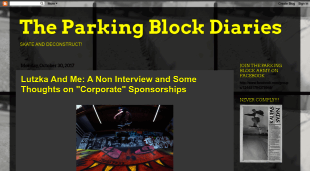 parkingblockdiaries.blogspot.com