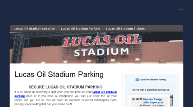 parkinglucasoilstadium.com