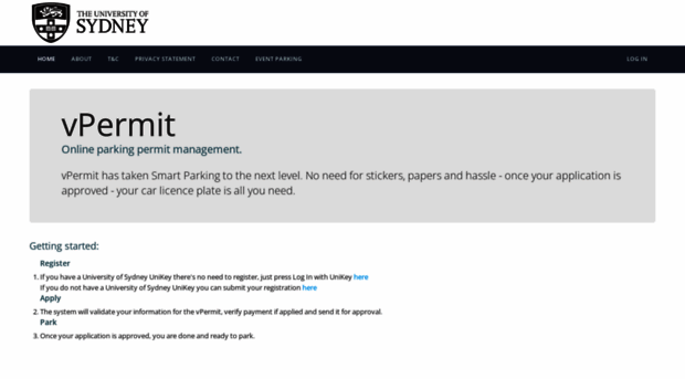 parkingpermits.sydney.edu.au