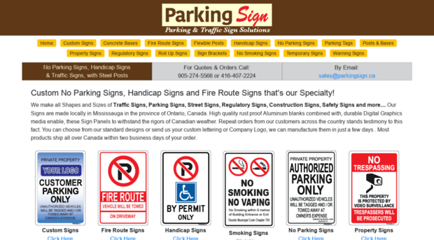 parkingsign.ca