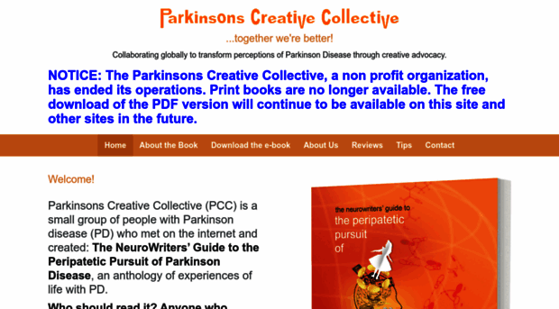 parkinsonscreativecollective.org