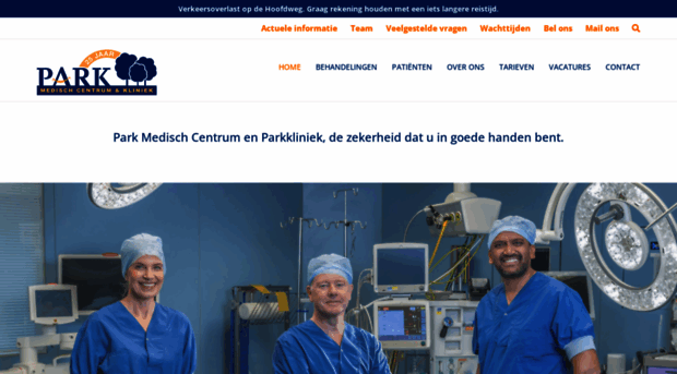 parkkliniek.com